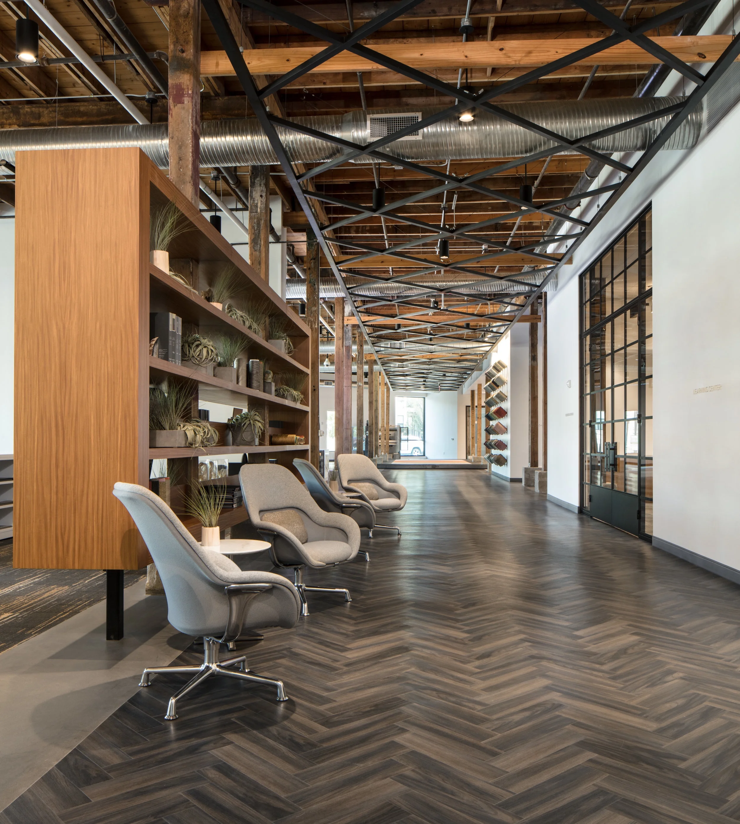 Mannington Customer Experience Center Hallway
