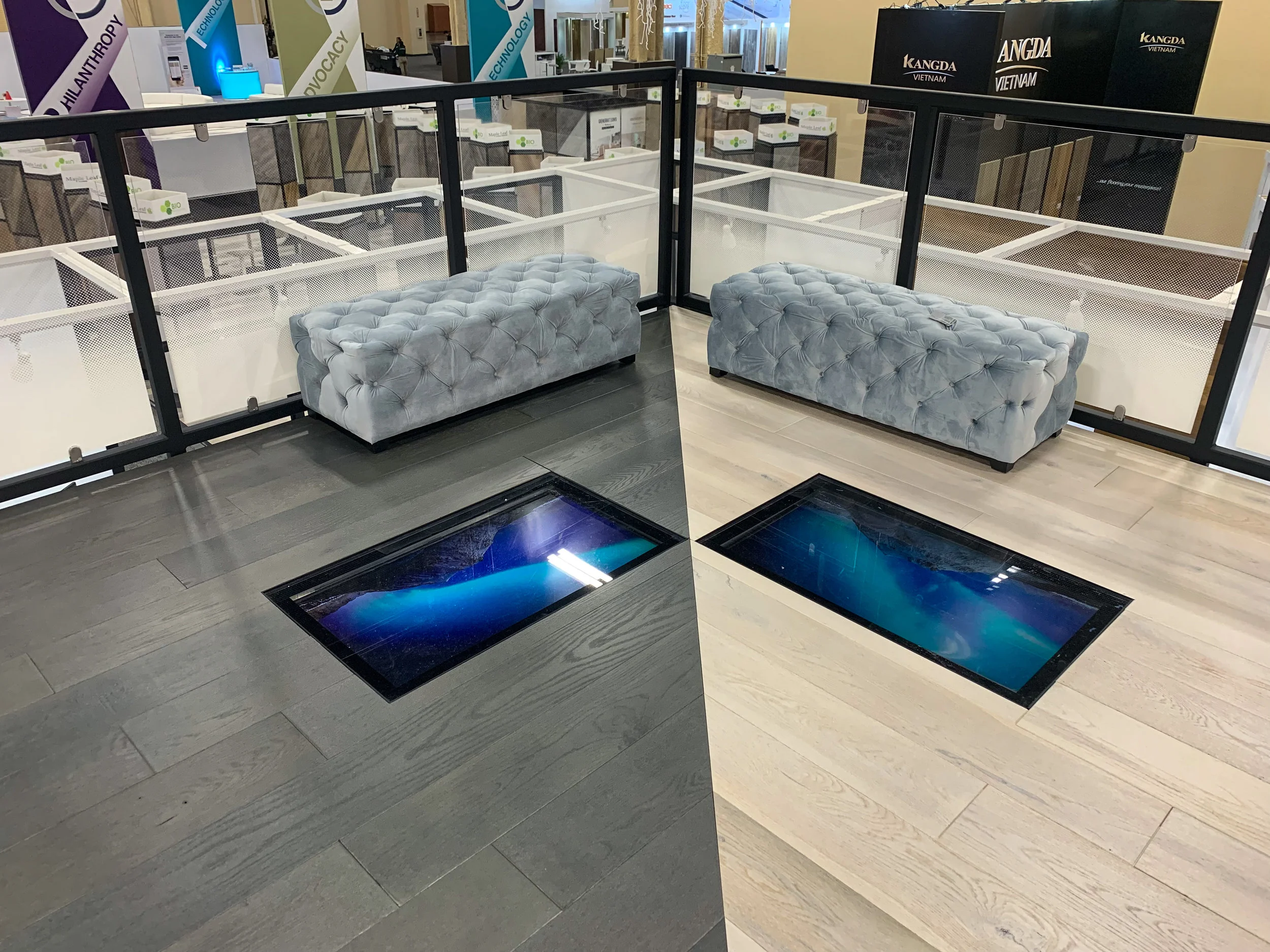 Anderson Tuftex Surfaces Booth