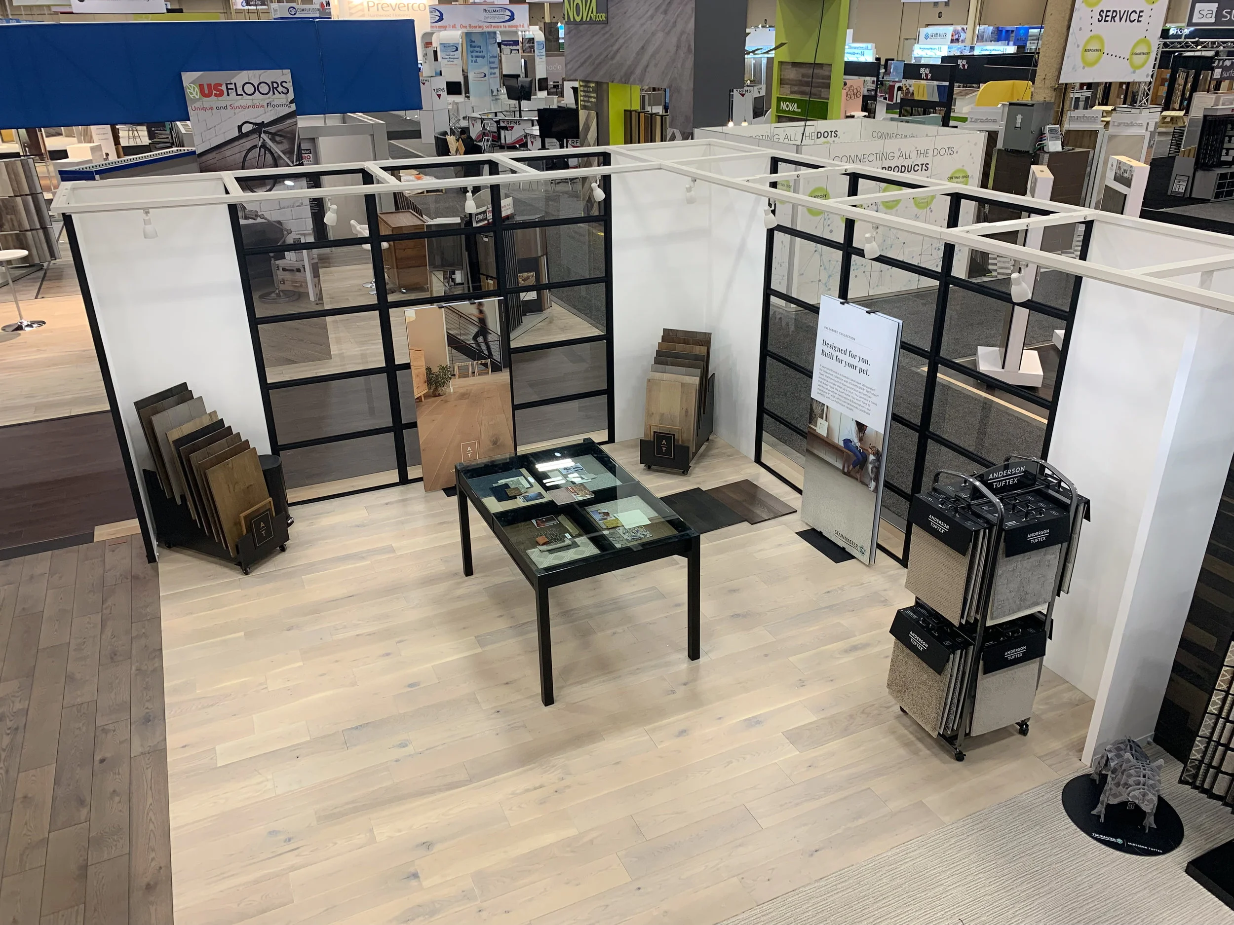 Anderson Tuftex Surfaces Booth