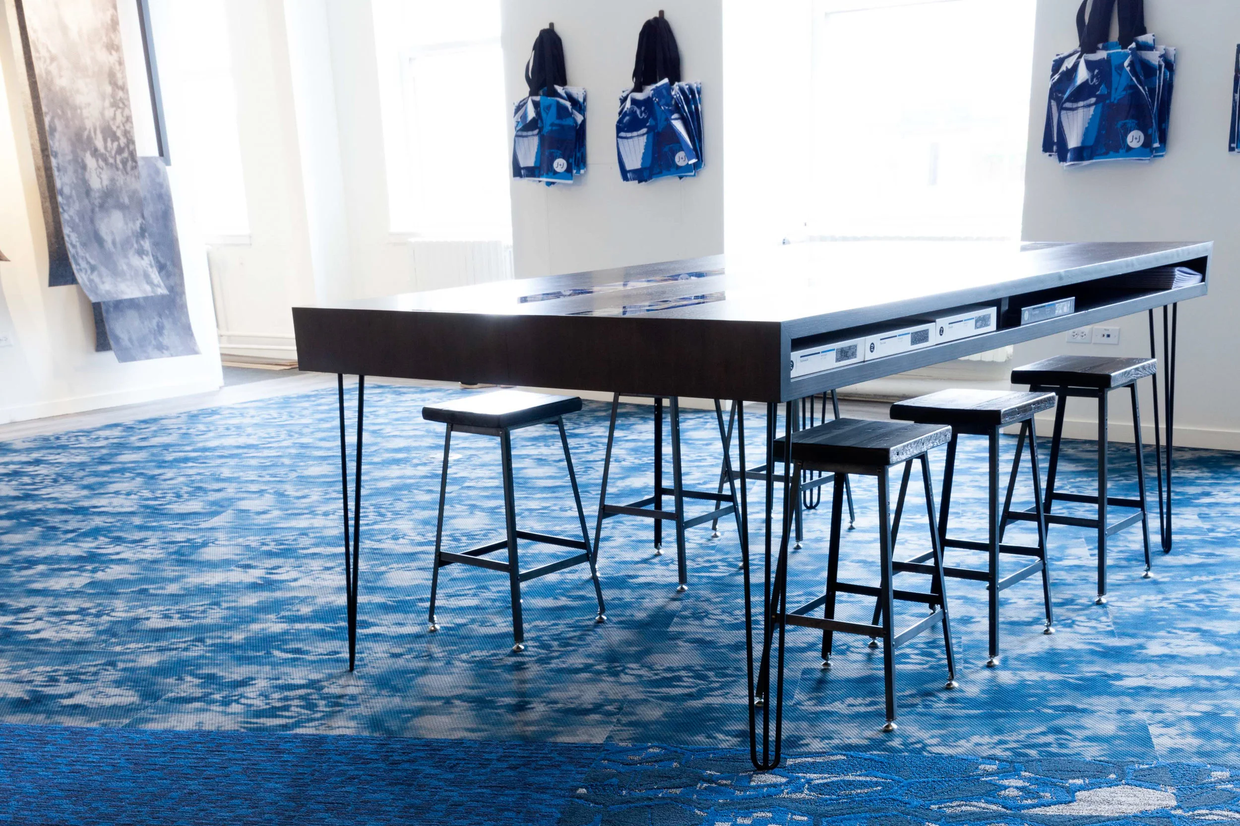 J+J Flooring Group Showroom: Neocon 2018