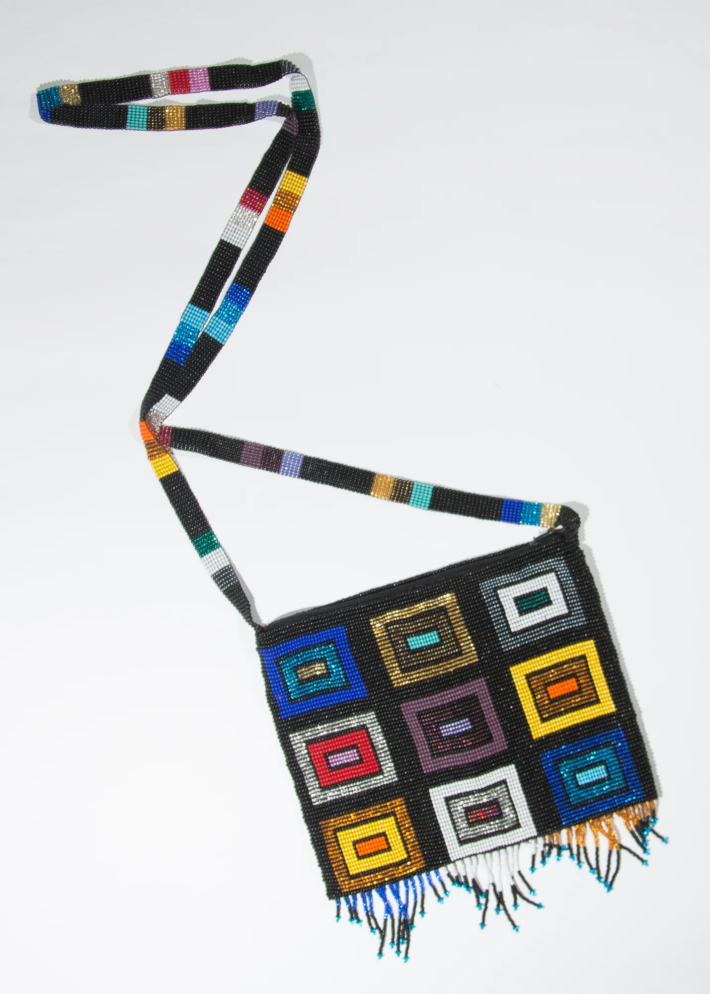 Multi-Colored blocks purse $49.00