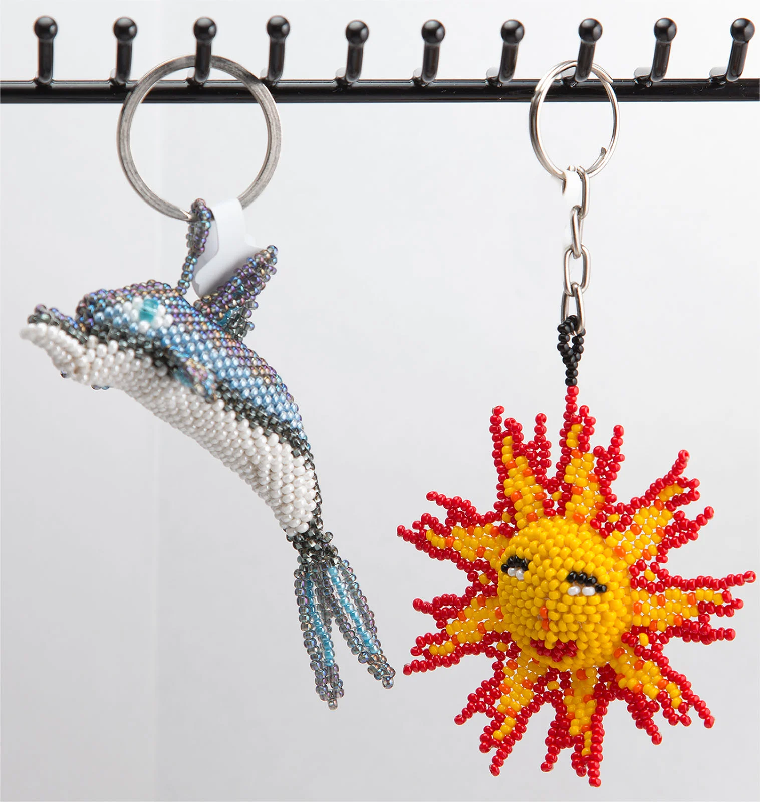 Dolphin or sunburst keychain $10.00 each