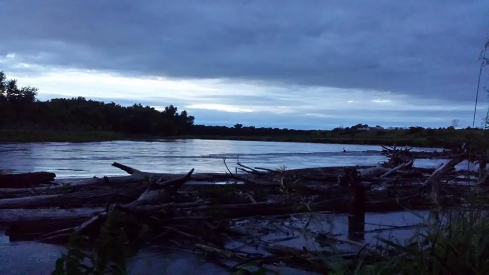 High water gets fish moving.