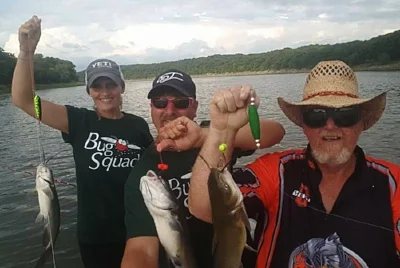 Fast action is often the norm when drifting for channel catfish in the summer!