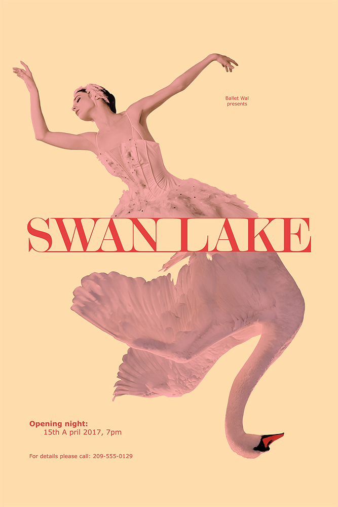 swan lake poster