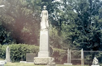 Olivia Hatcher's Monument (Courtesy of Prairieghosts.com)