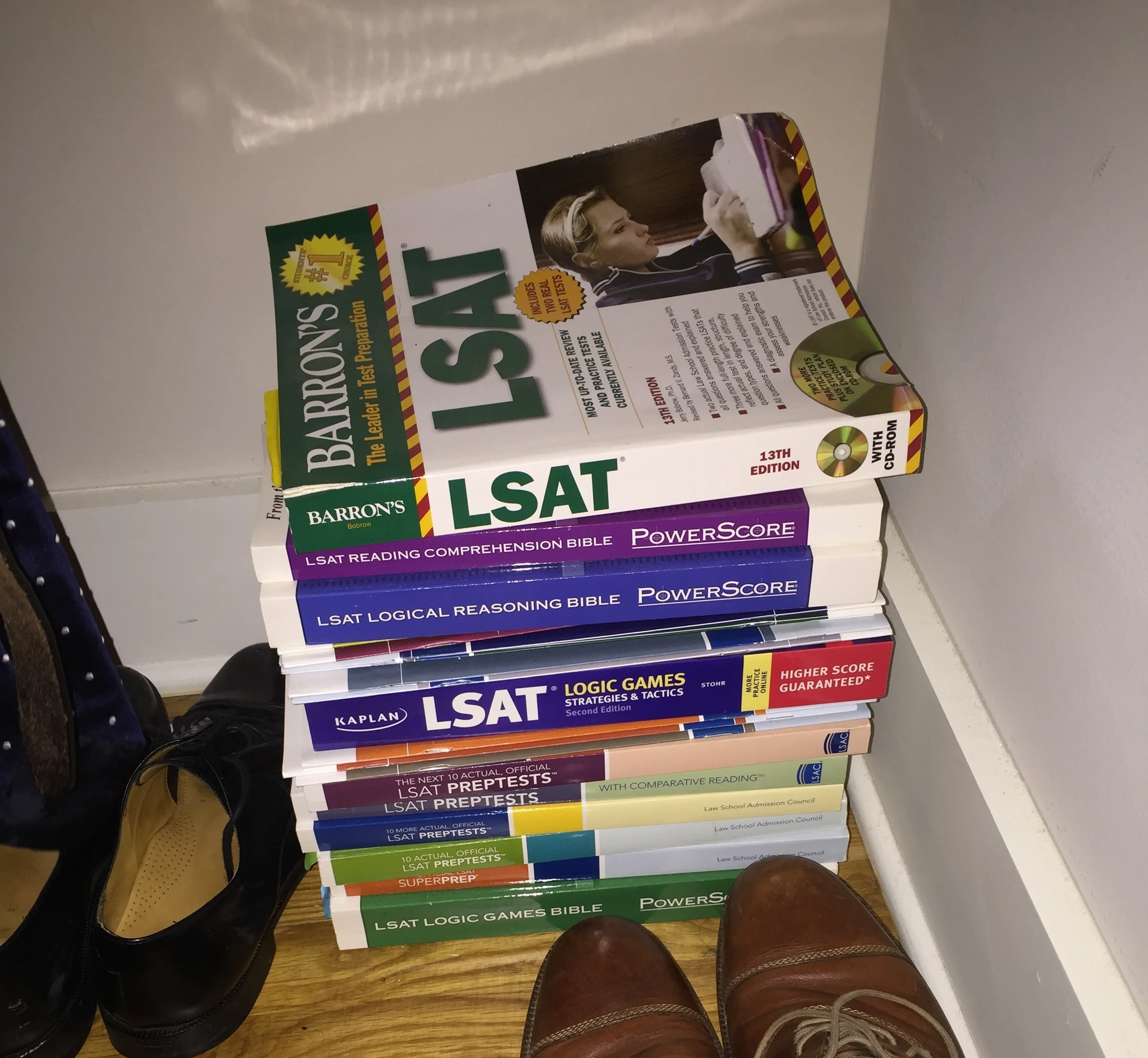 Let me know if you need some LSAT books.