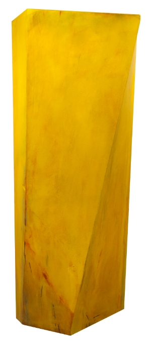 form# 31.030 , oil/canvas/space, 46 x 18 x 11 inches