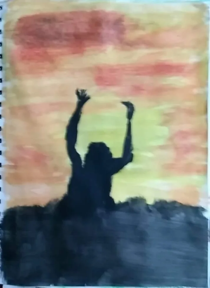 water colors on paper