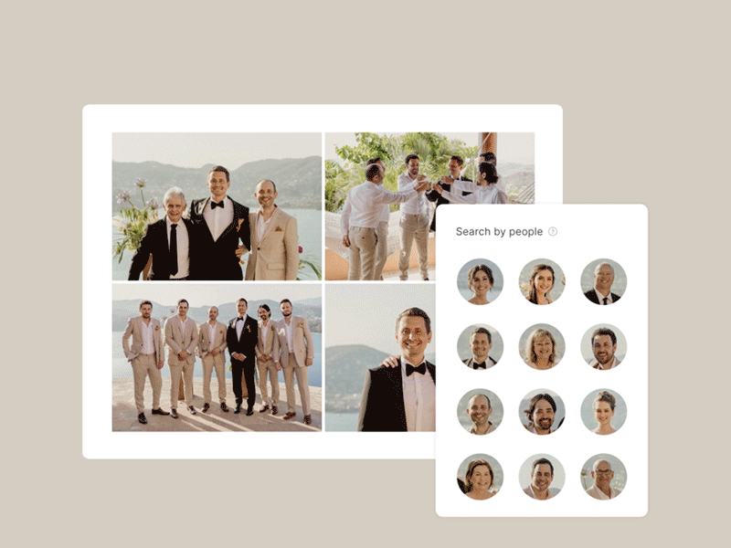 AI Search for Client Galleries