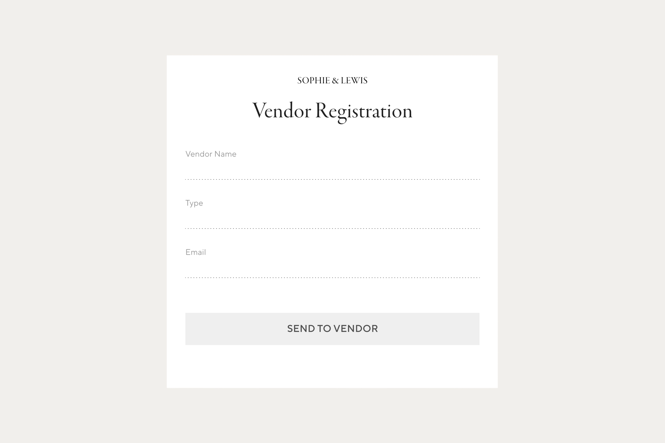 Building Your Vendor Network the Easy Way 2 Building Your Vendor Network the Easy Way 1
