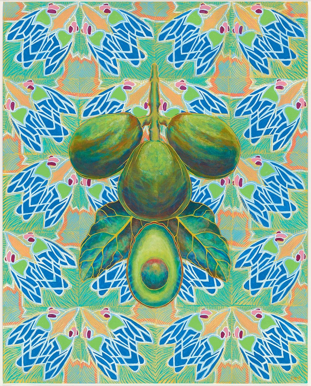 Aguacates con mosquerío.