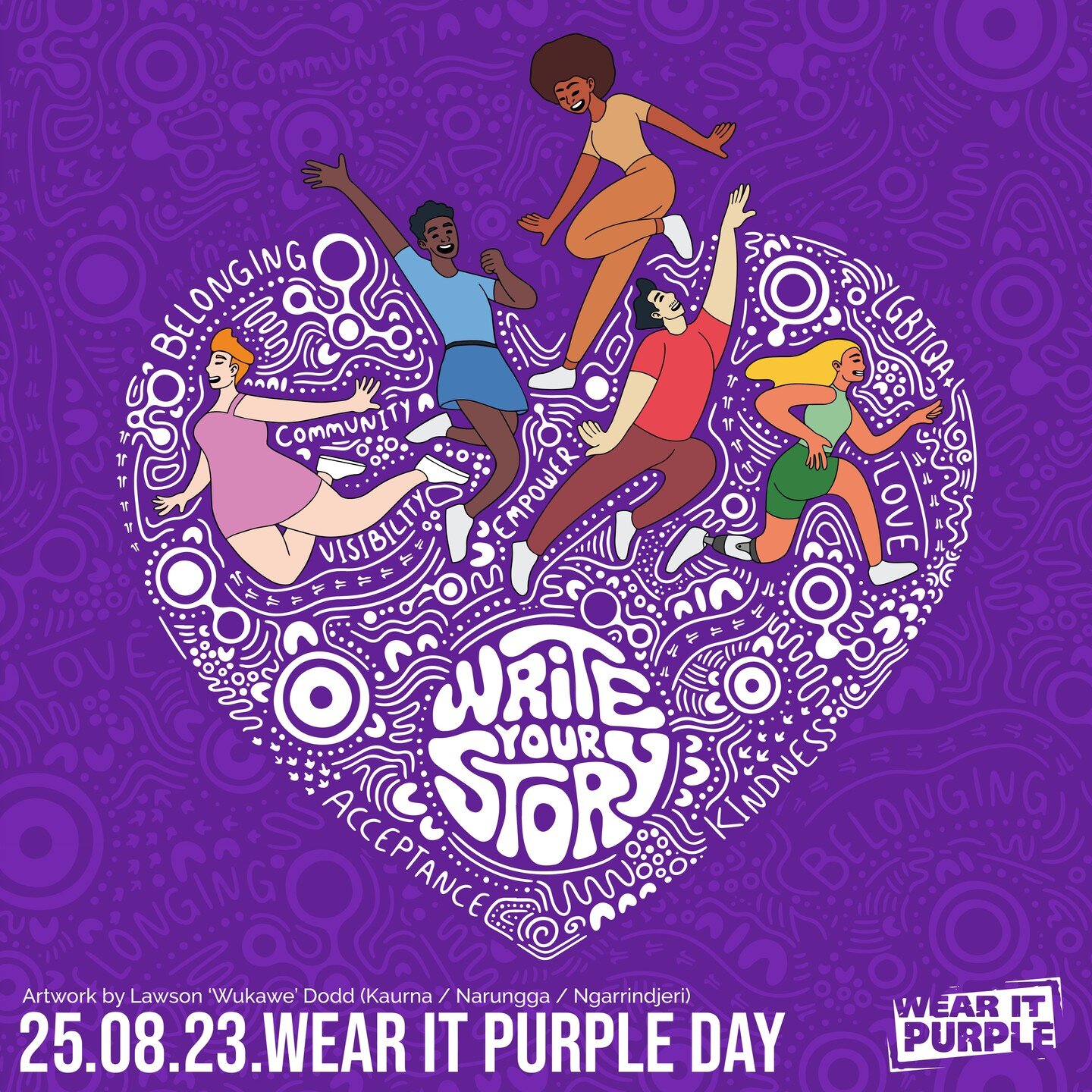 How will you recognise Wear it Purple day this year? 

This years theme &lsquo;Write your Story&rsquo; promotes Visibility, Community and Acceptance.🌈
https://www.wearitpurple.org/wipd-theme