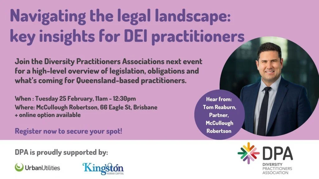 Navigating the legal landscape: key insights for DEI practitioners