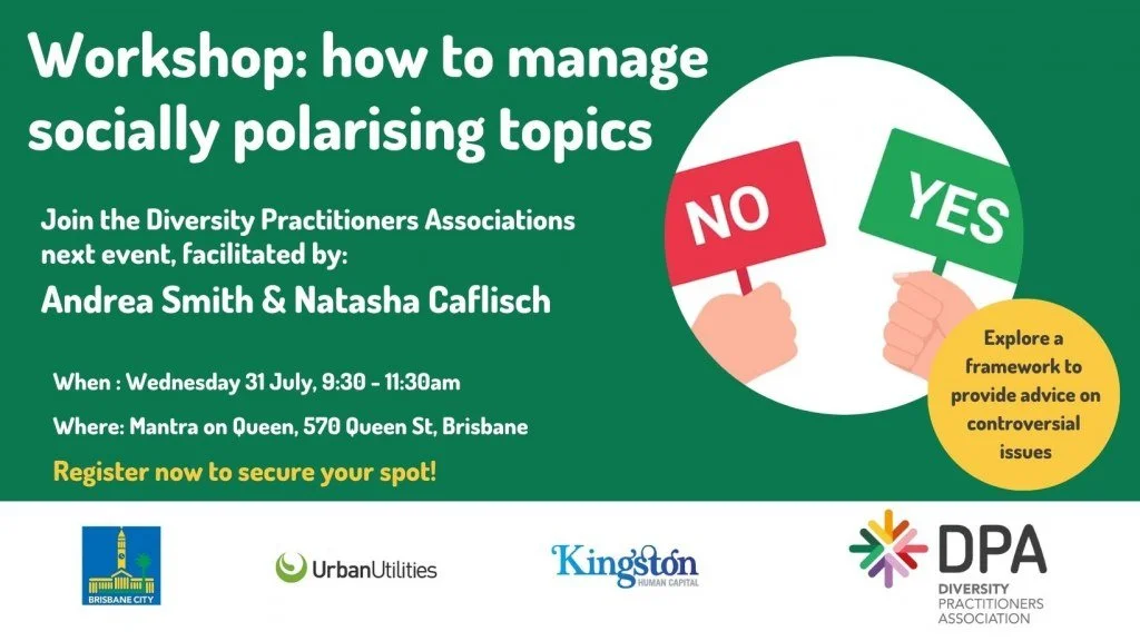 How to Manage Socially Polarising Topics