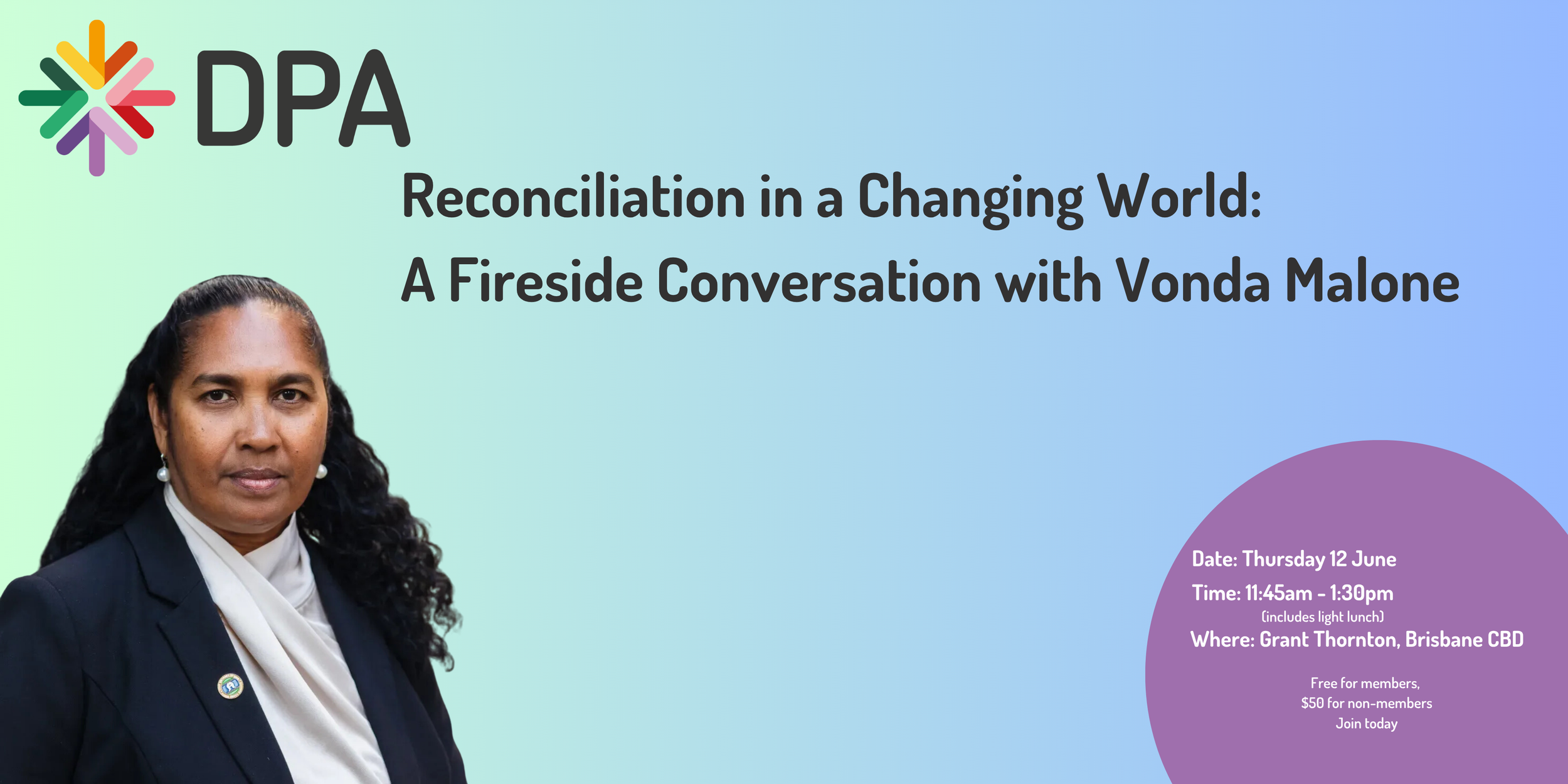 Reconciliation in a Changing World: A Fireside Conversation with Vonda Malone