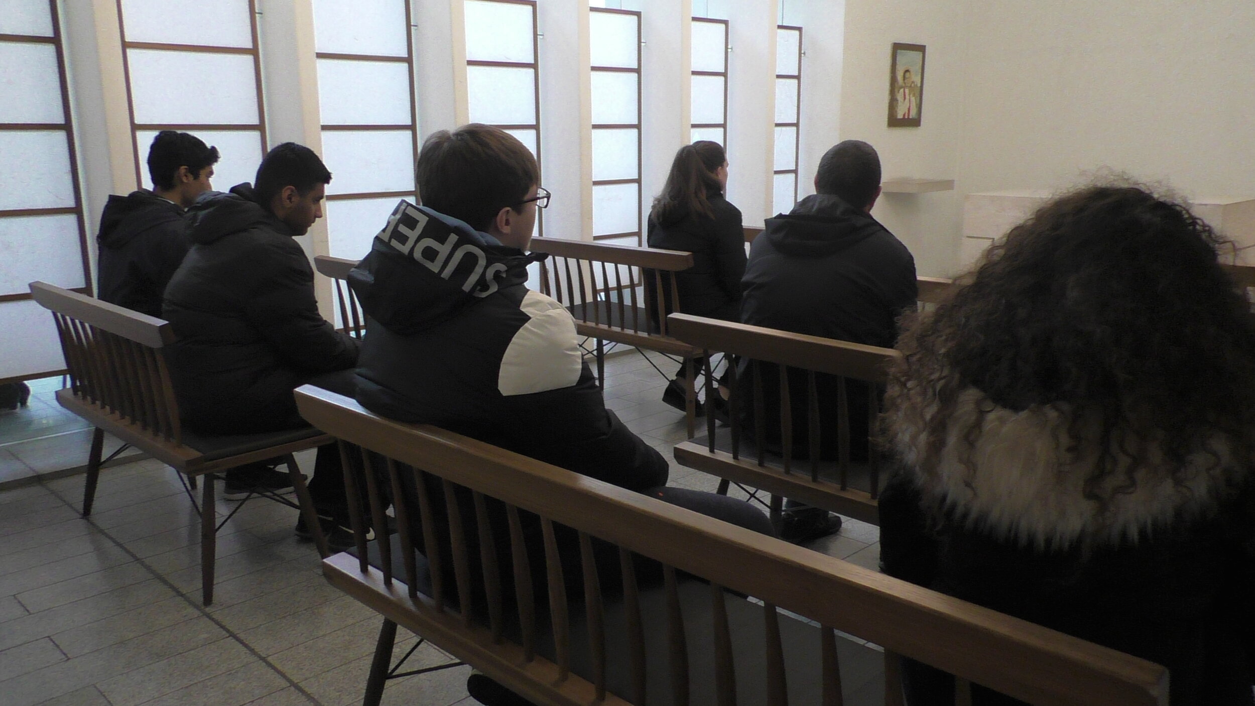 Group praying in the chapel.JPG