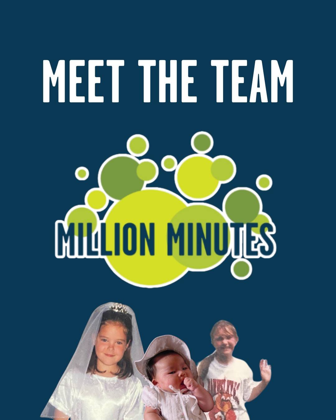 Million minutes &hellip;baby edition 👶

#meettheteam #throwback #millionminutes #charity #babyphotos