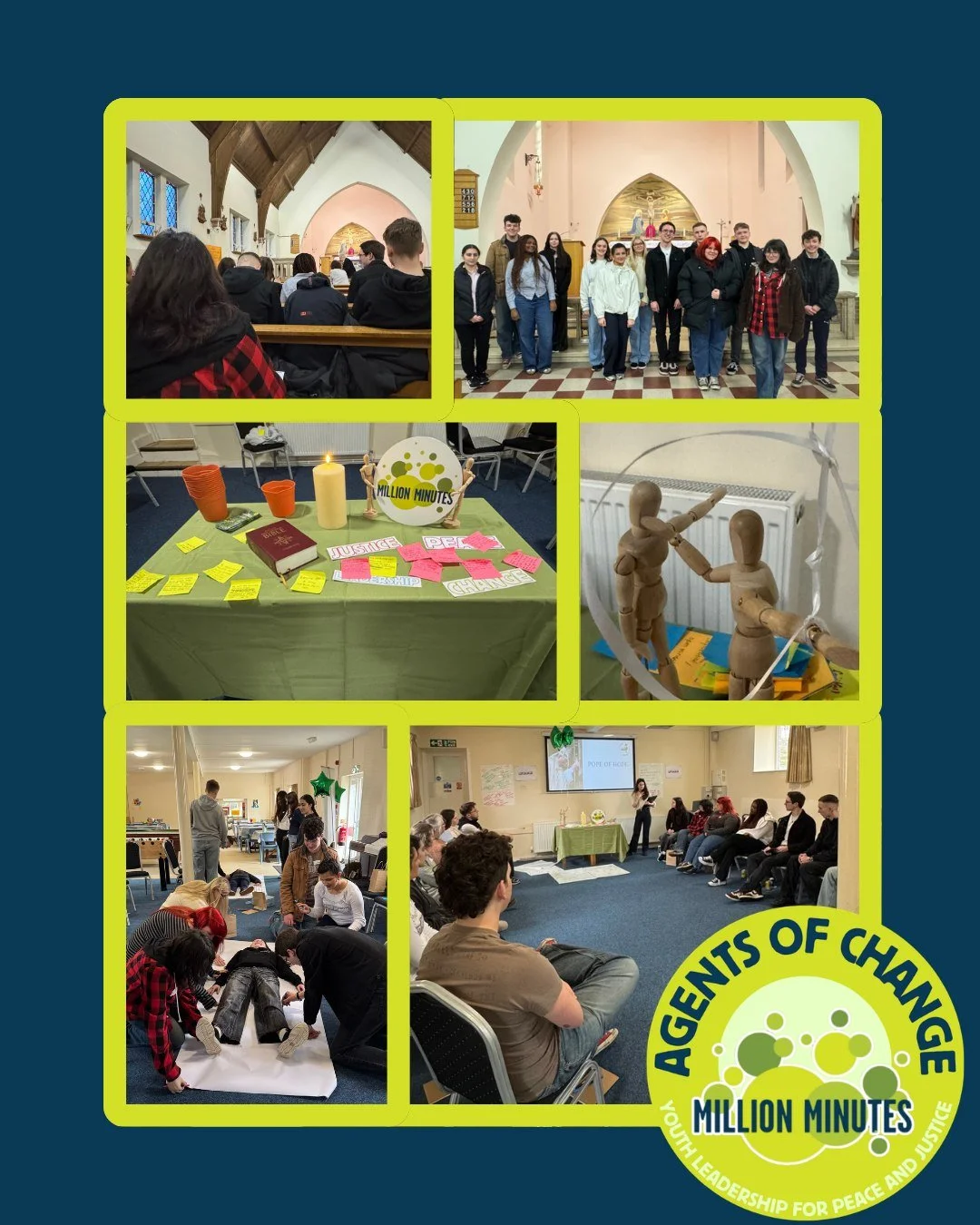 What a fantastic weekend away with our Agents of Change: Young leaders for Peace and Justice. Here's a snapshot of the weekend exploring leadership, being inspired by faith and building new friendships. To find out more about the weekend check out ou