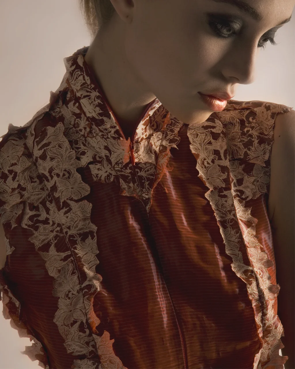 Red Metal Dress