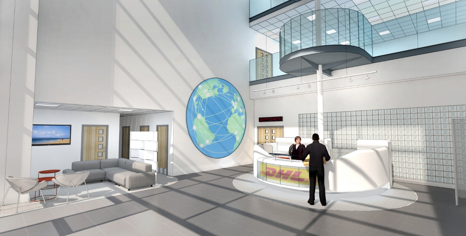 Air freight reception