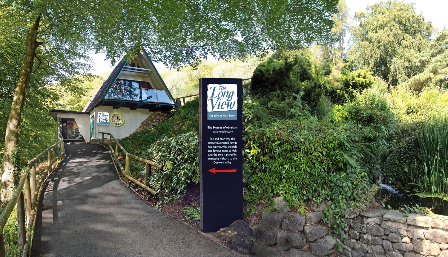 Exhibition entrance