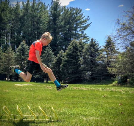 Set aside your usual view of children running.