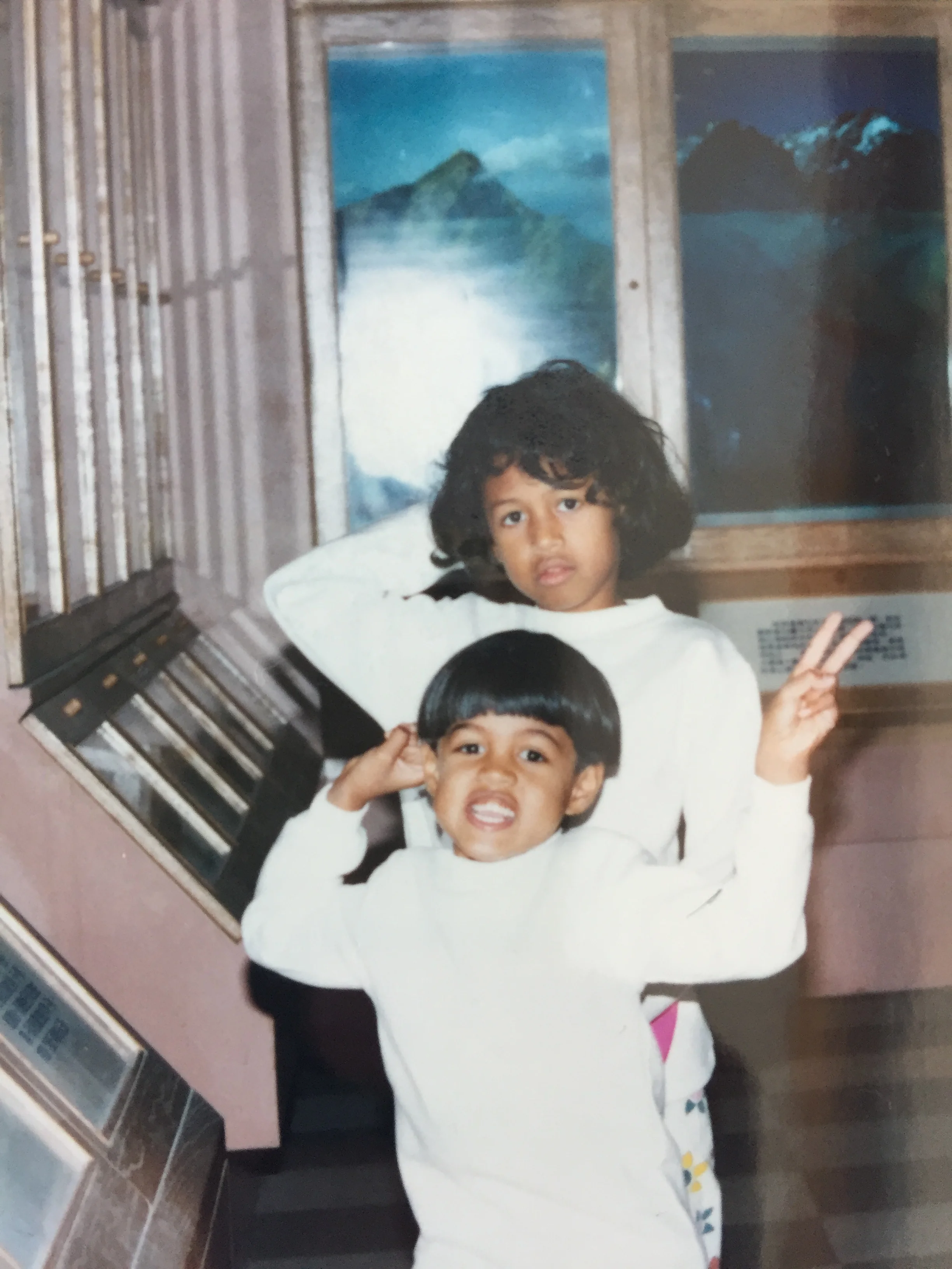 You can tell by the looks that we were 90's kids.