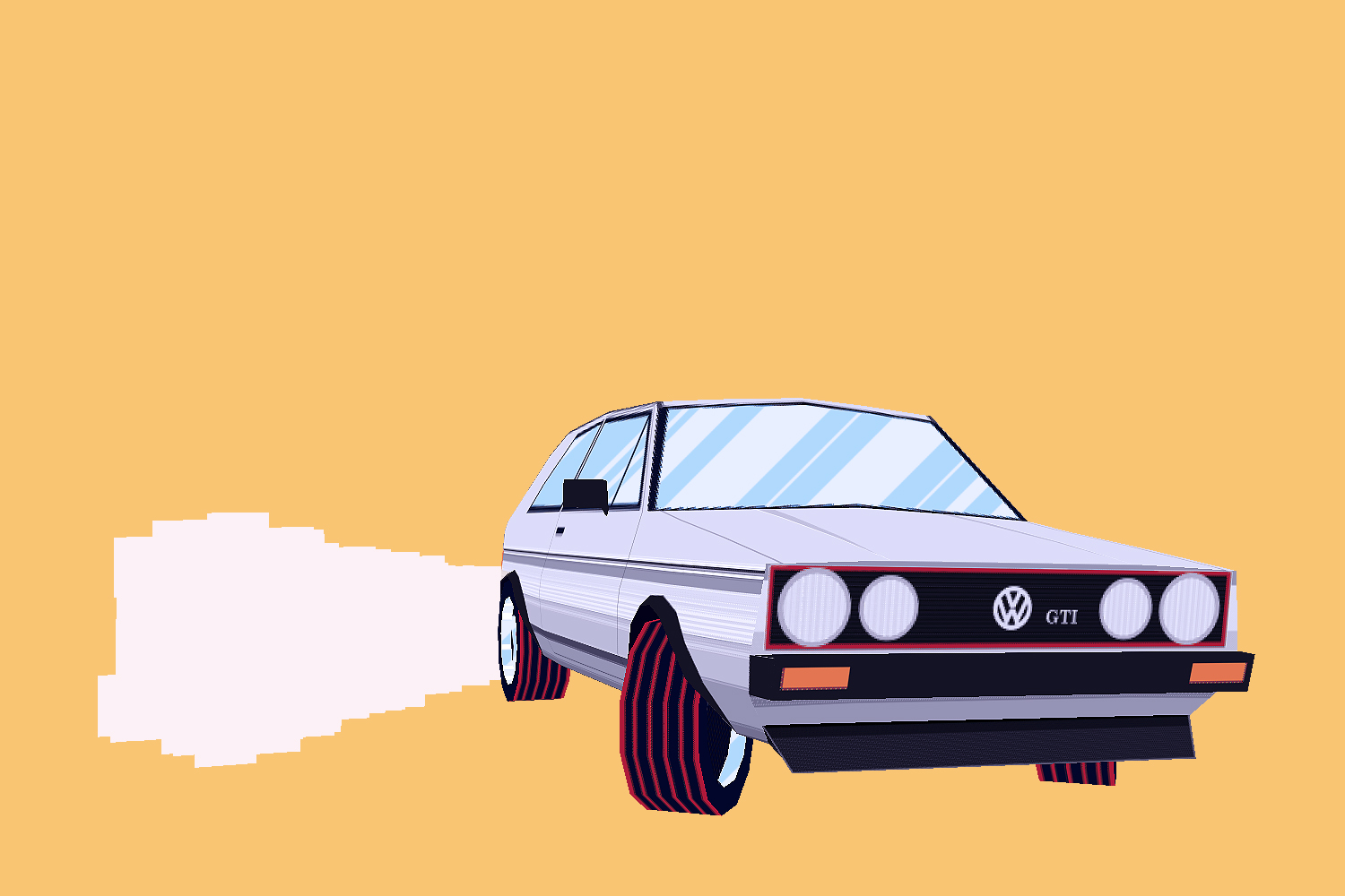 GTI Drift 2.0 by Marcelo Meijome on Dribbble