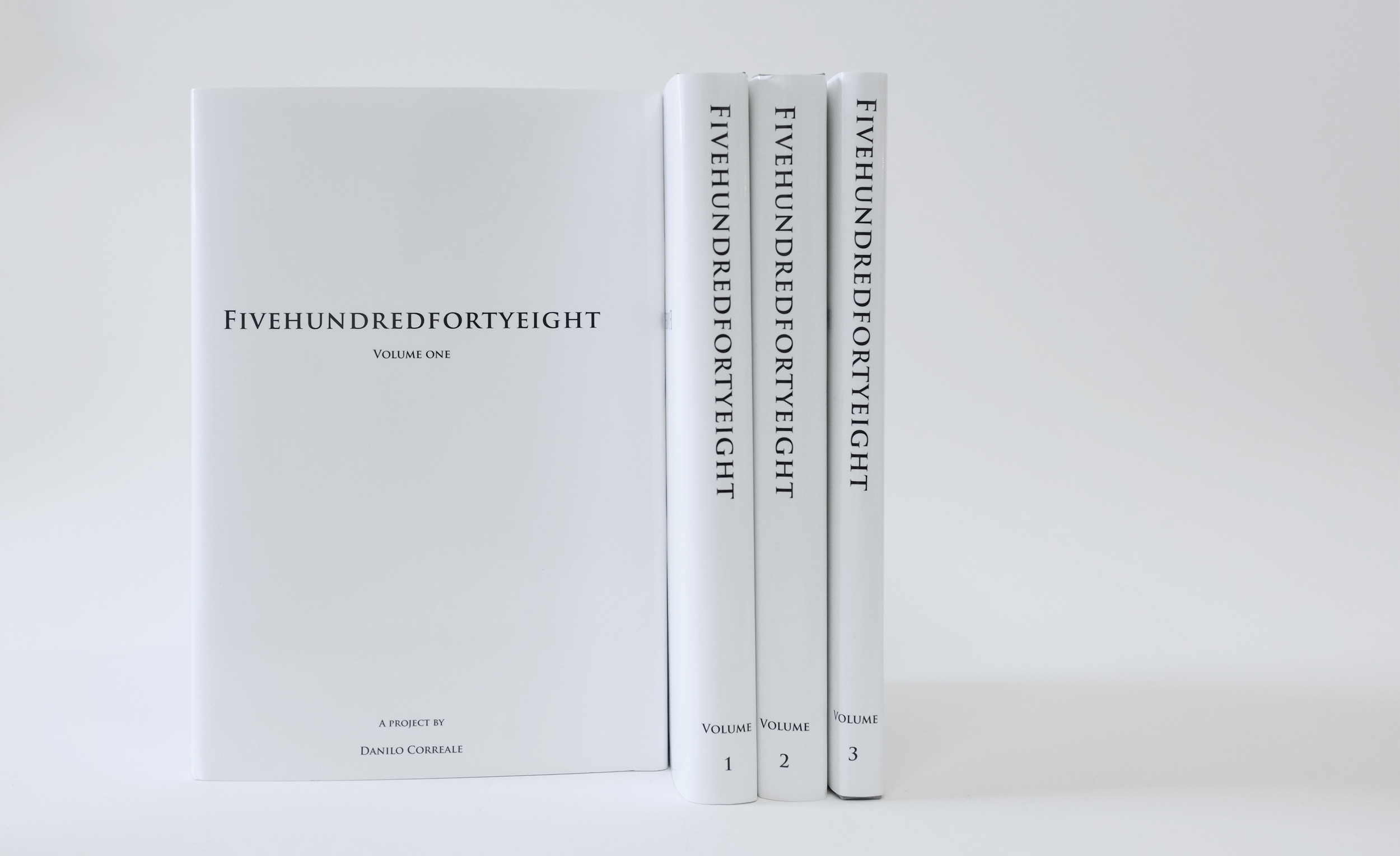 Fivehundredforthyeight / Artist book, limited edition of 48, signed, 2016 