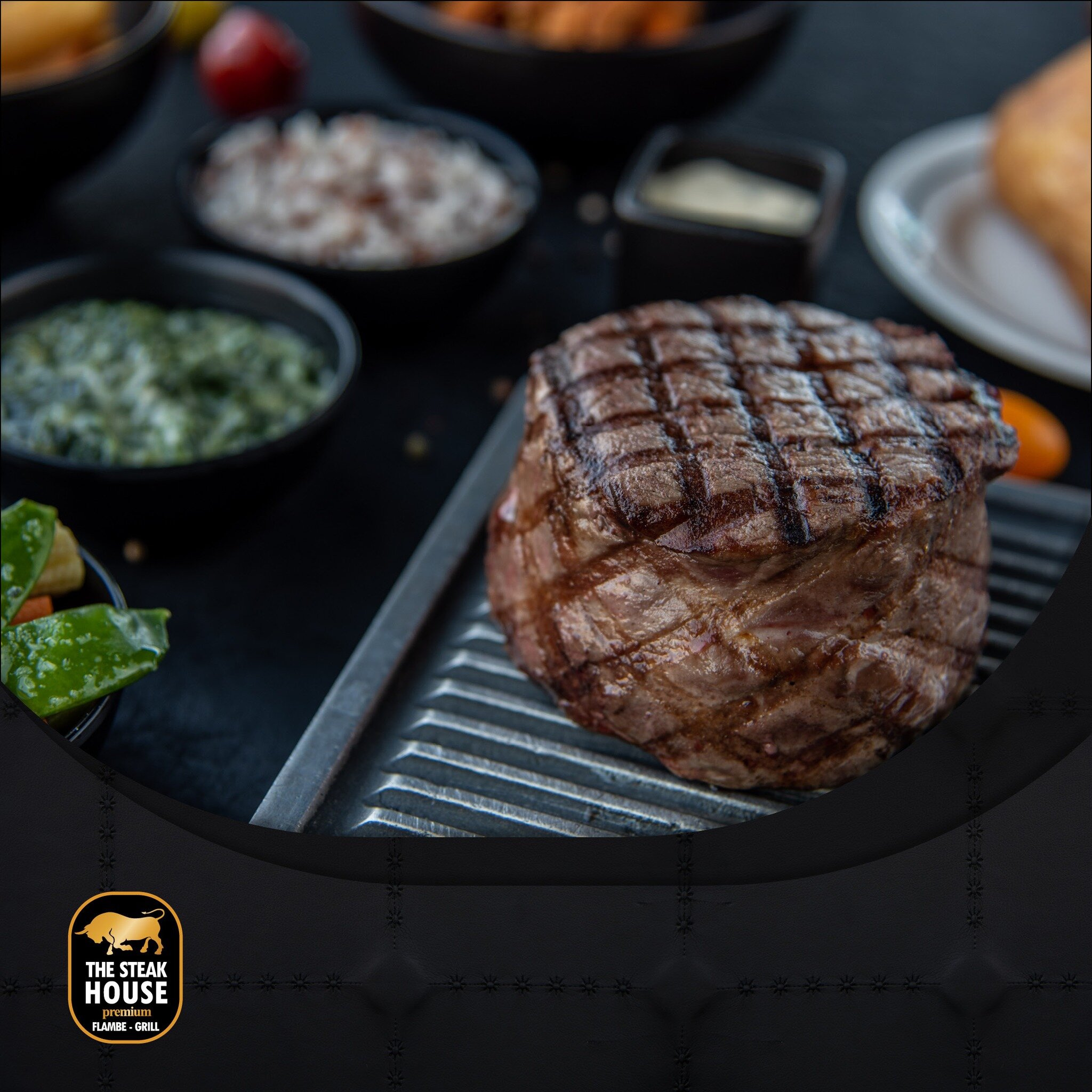 Experience the epitome of exquisite dining at The Steak House!

Probably the best Steaks in town!

-15% On Delivery Orders!

Fasting meals available!!!

Monday-Friday 16:00-00:00
Saturday- Sunday 12:00-00:00

Make your reservations on
70 000577 (loca