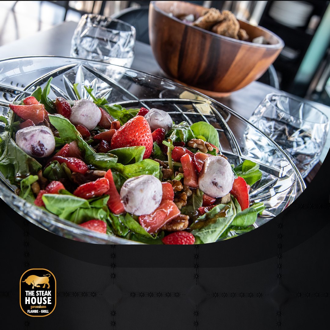 The finest ingredients are used to make an exceptional salad!
Strawberries' Salad!

Probably the best Steaks in town!

-15% On Delivery Orders!

Fasting meals available!!!

Monday-Friday 16:00-00:00
Saturday- Sunday 12:00-00:00

Make your reservation