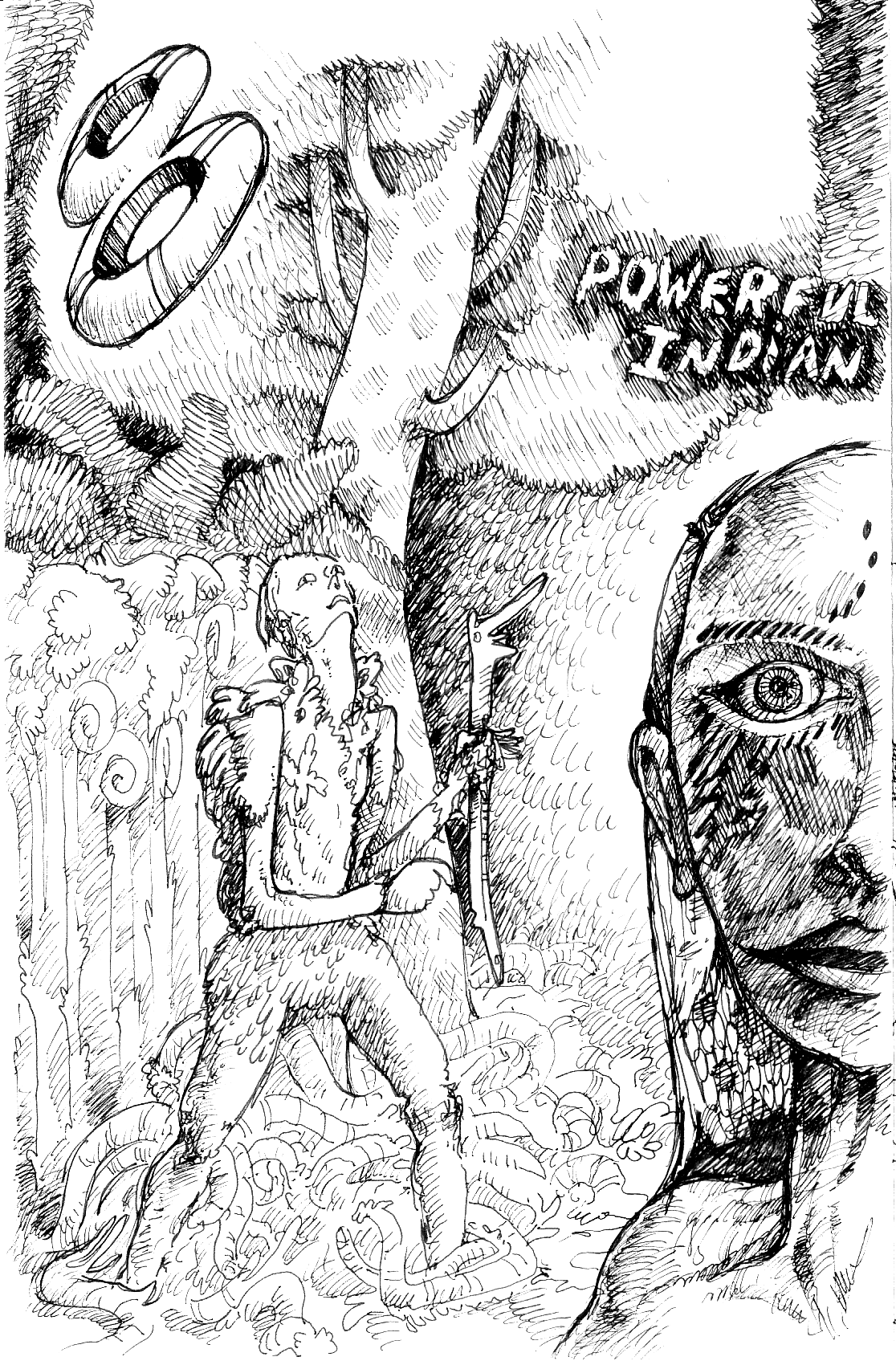 One Hundred Demons #8 - Powerful Indian