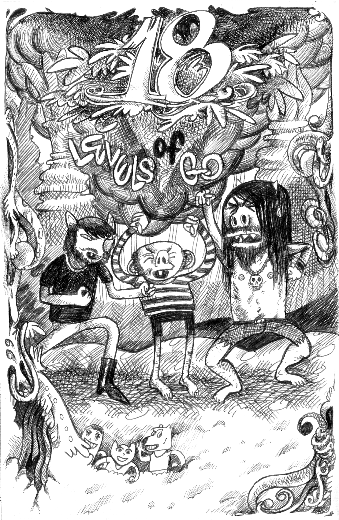 One Hundred Demons #18 - 18 Levels of Go