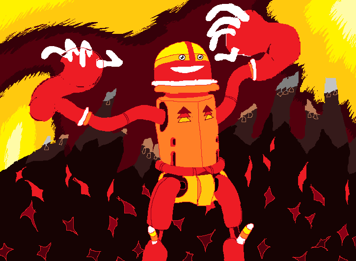 "Fire Robot Wizard"