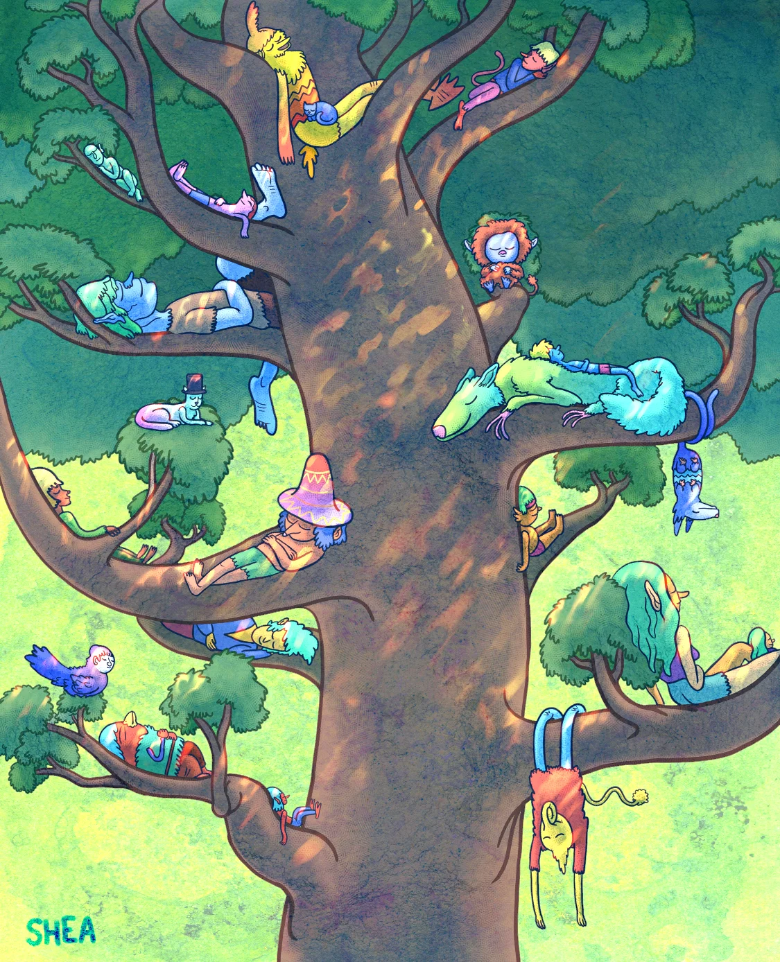 "Tree of Many Naps"