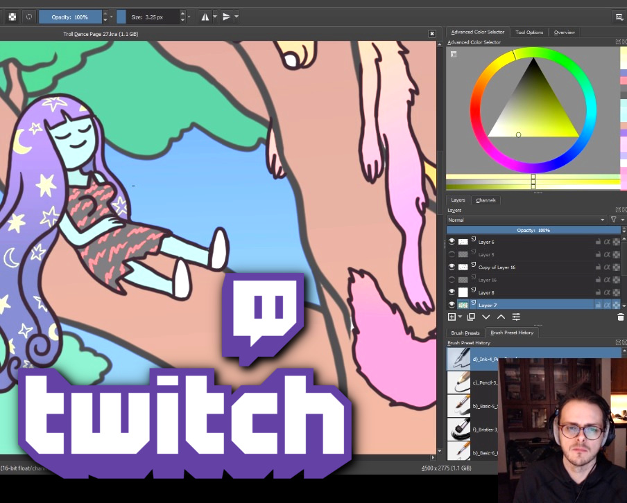 Watch Me Make Art on Twitch.TV