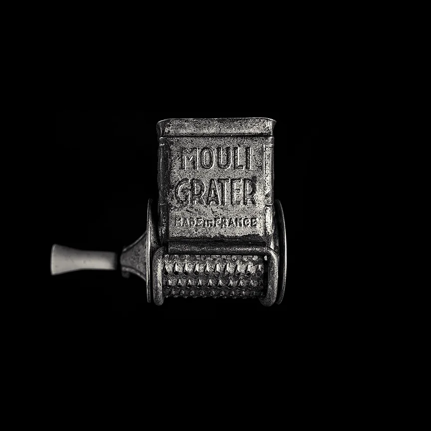 Cheese Grater - Bought used at the Rose Bowl Flea Market about 1991