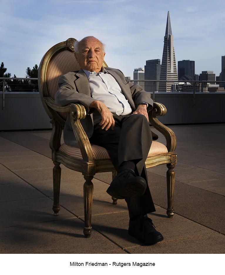 Milton Friedman - Rutgers Magazine