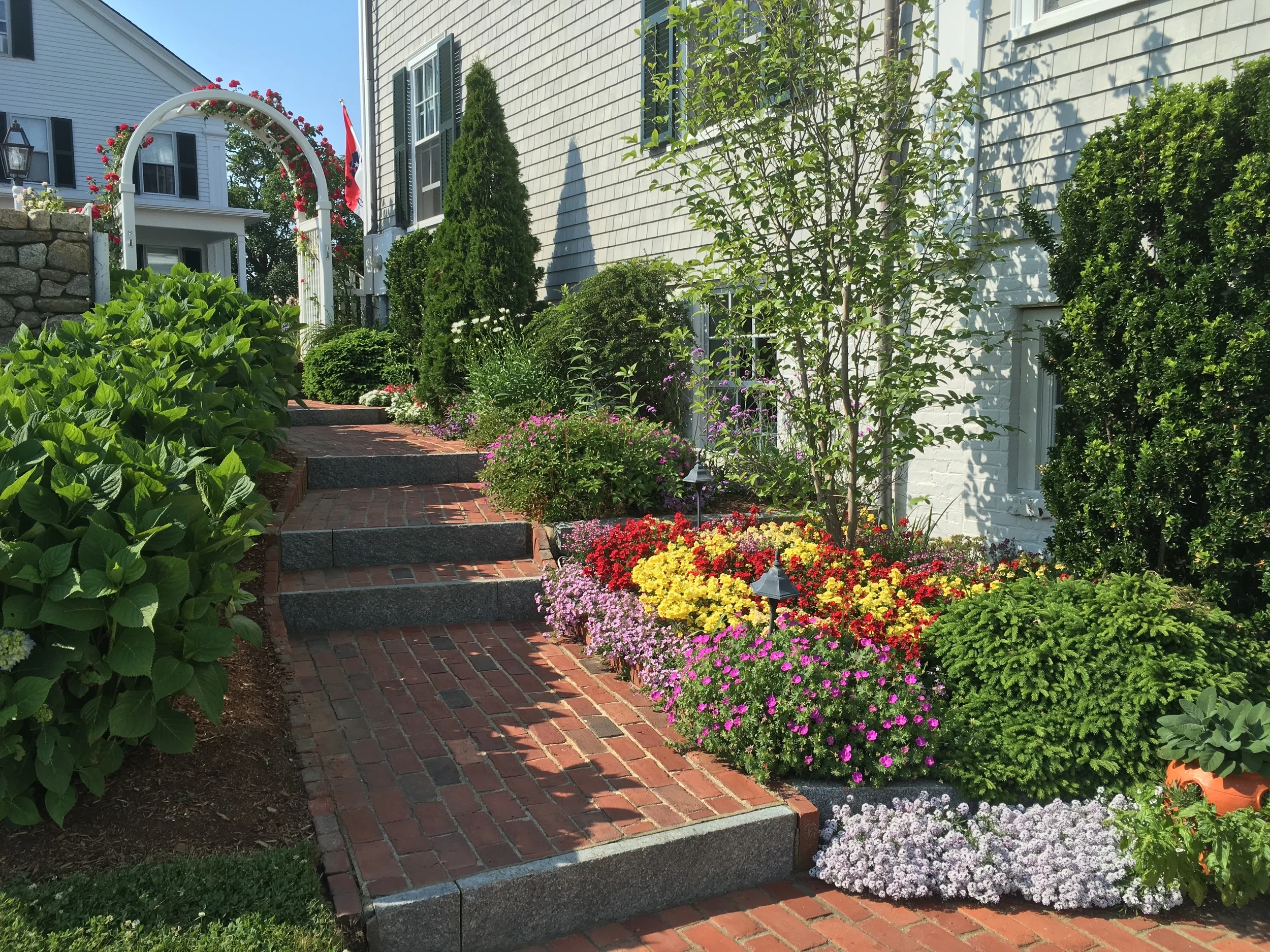 No. Water Stairwell Garden