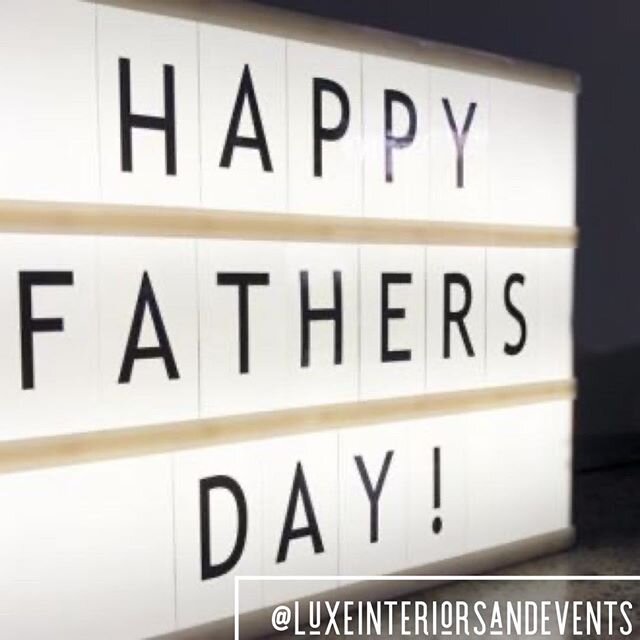 To all the great Dad&rsquo;s......Enjoy your Day!!