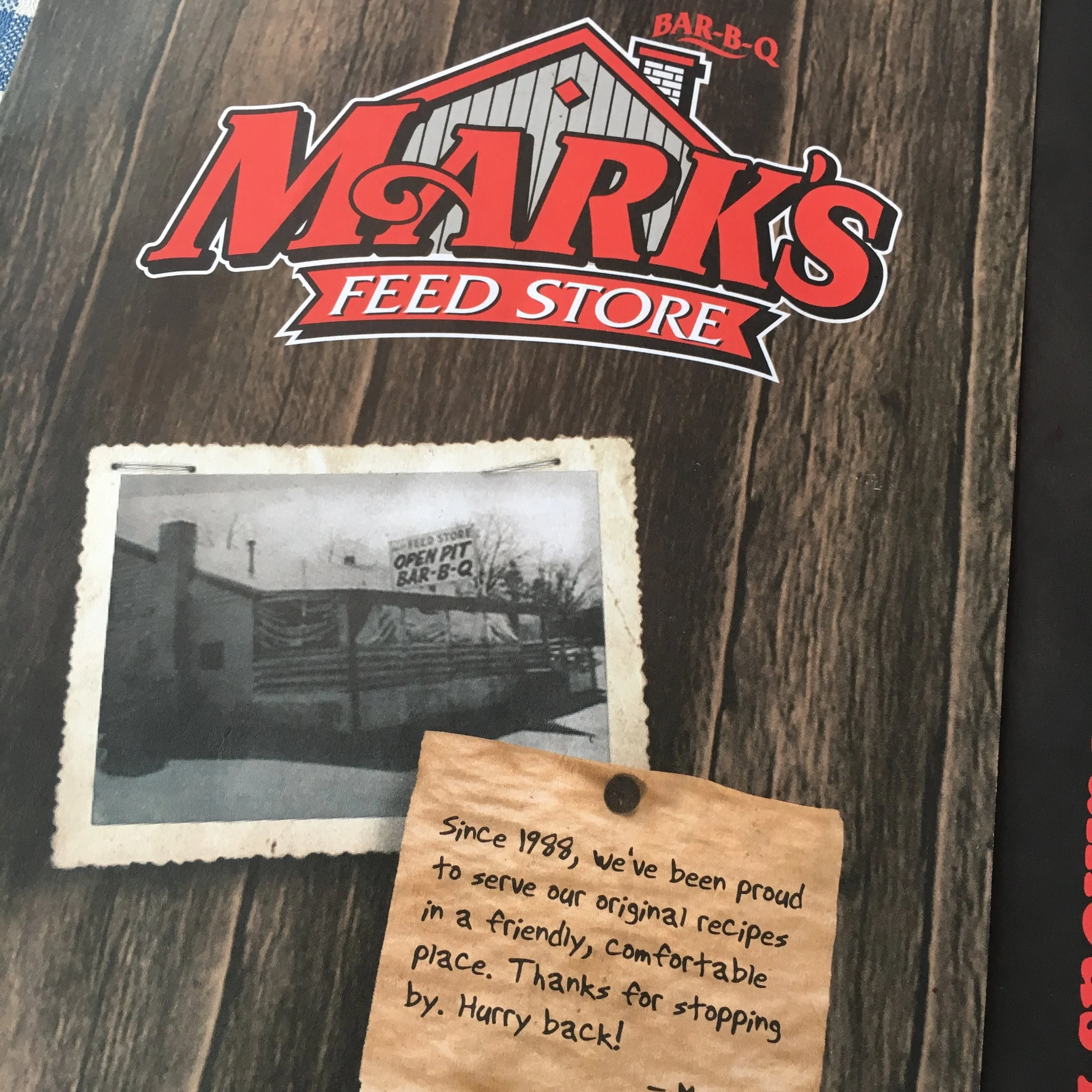 Mark's Feed Store BBQ