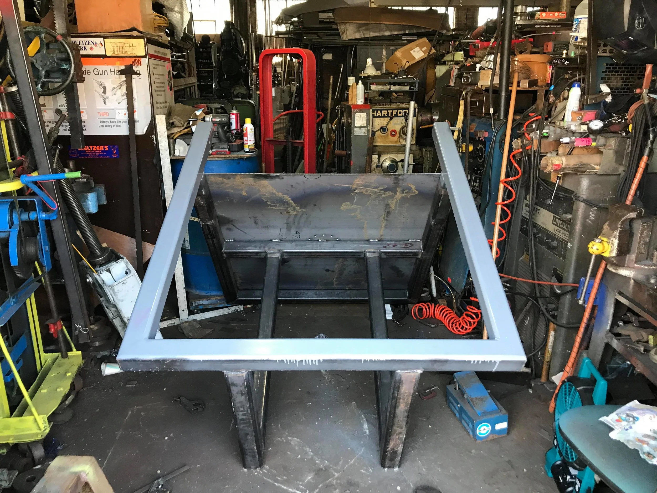 Engine test stand