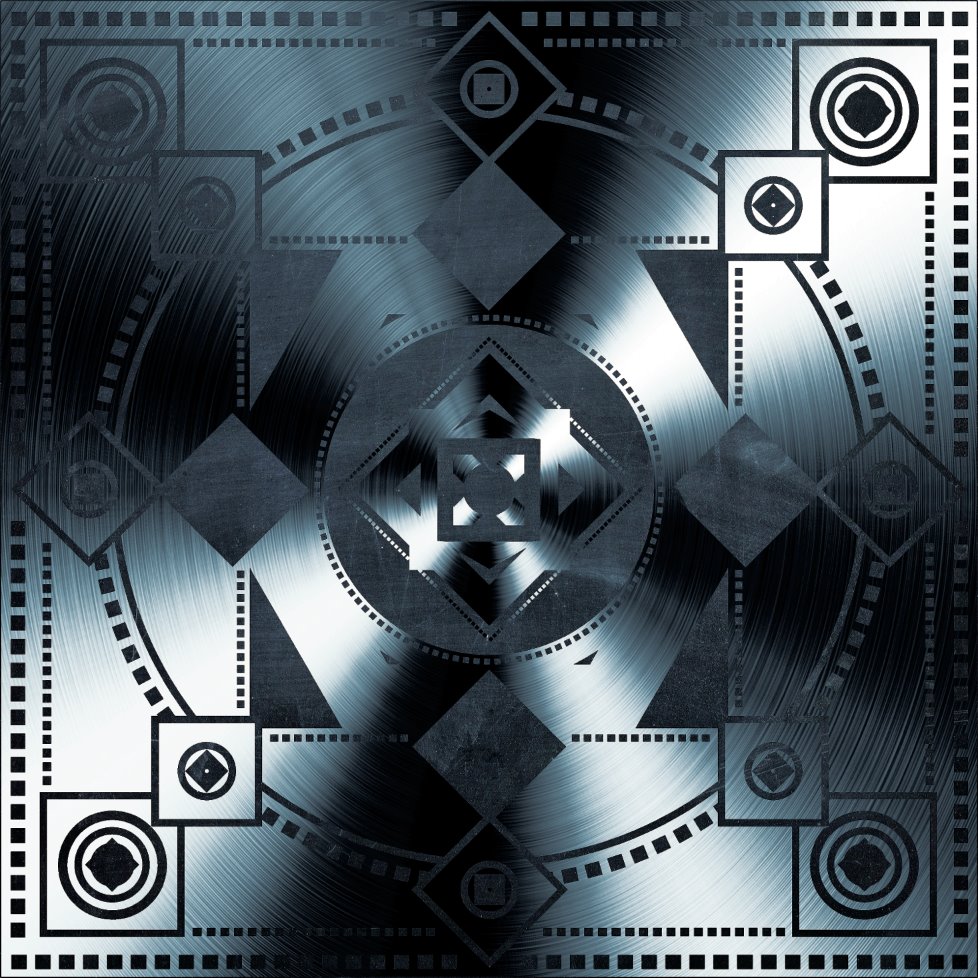 Metallic Geometric Design