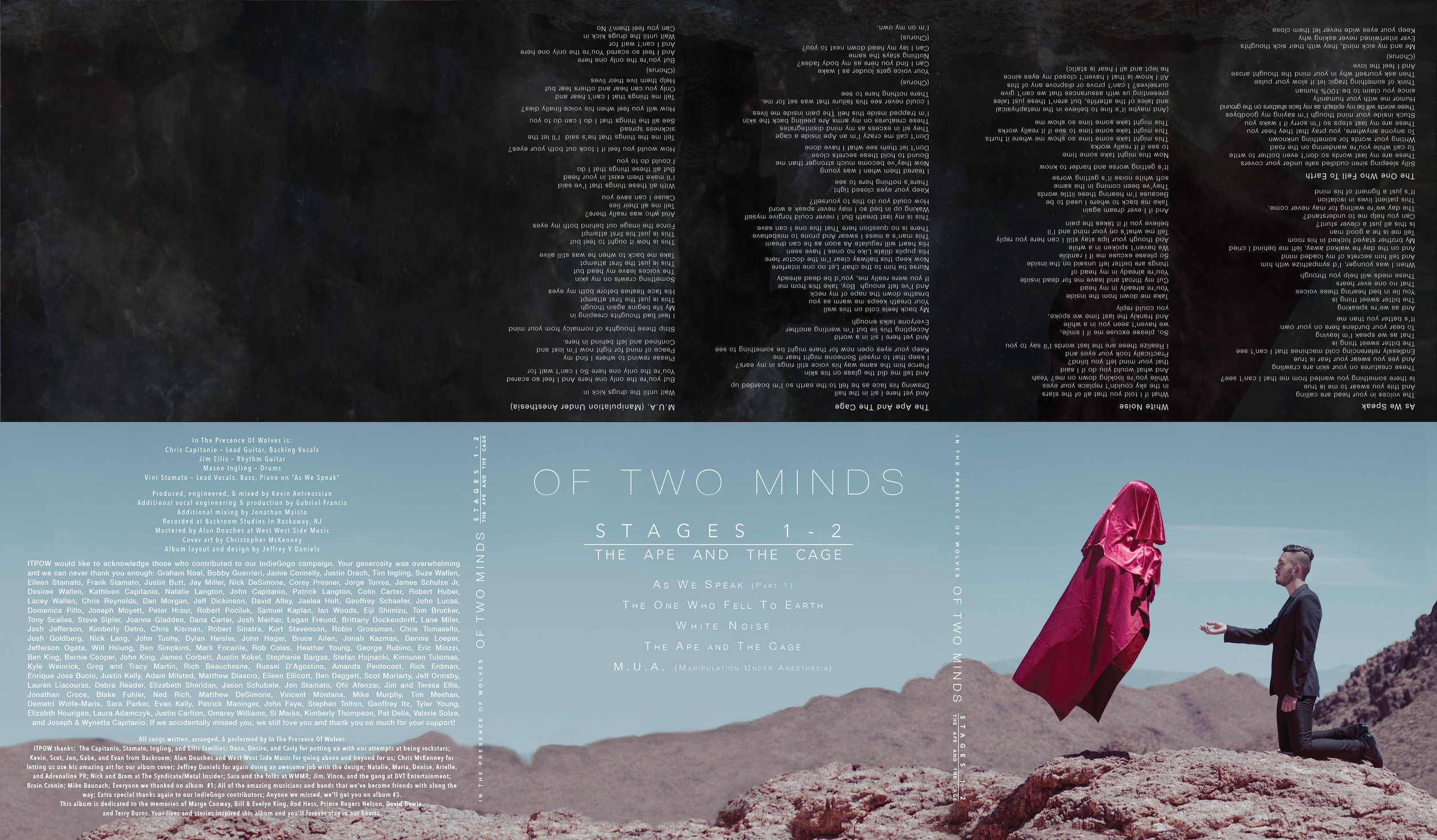 Album Layout For In The Presence Of Wolves