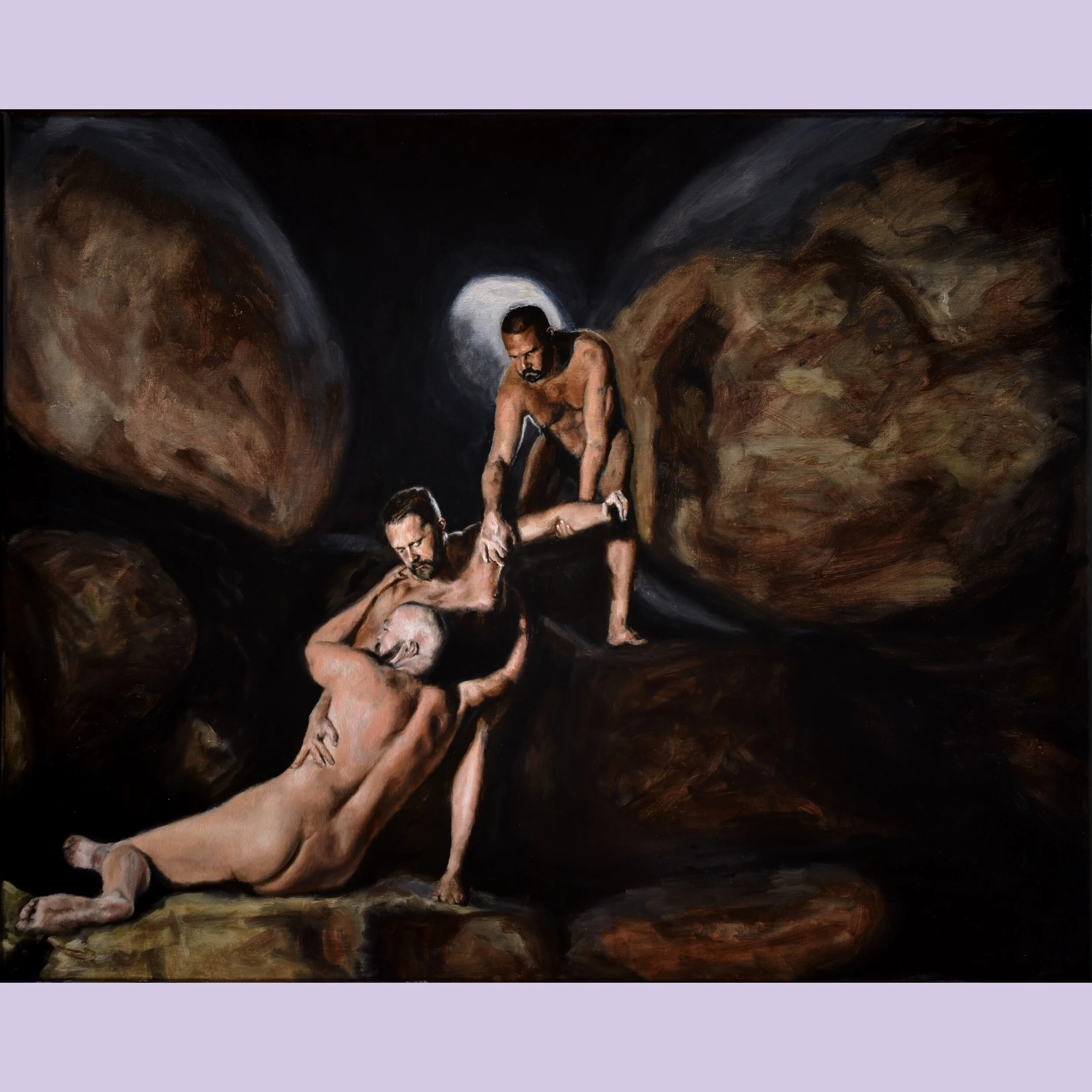 Gentlemen in Hard Places 30”x24”