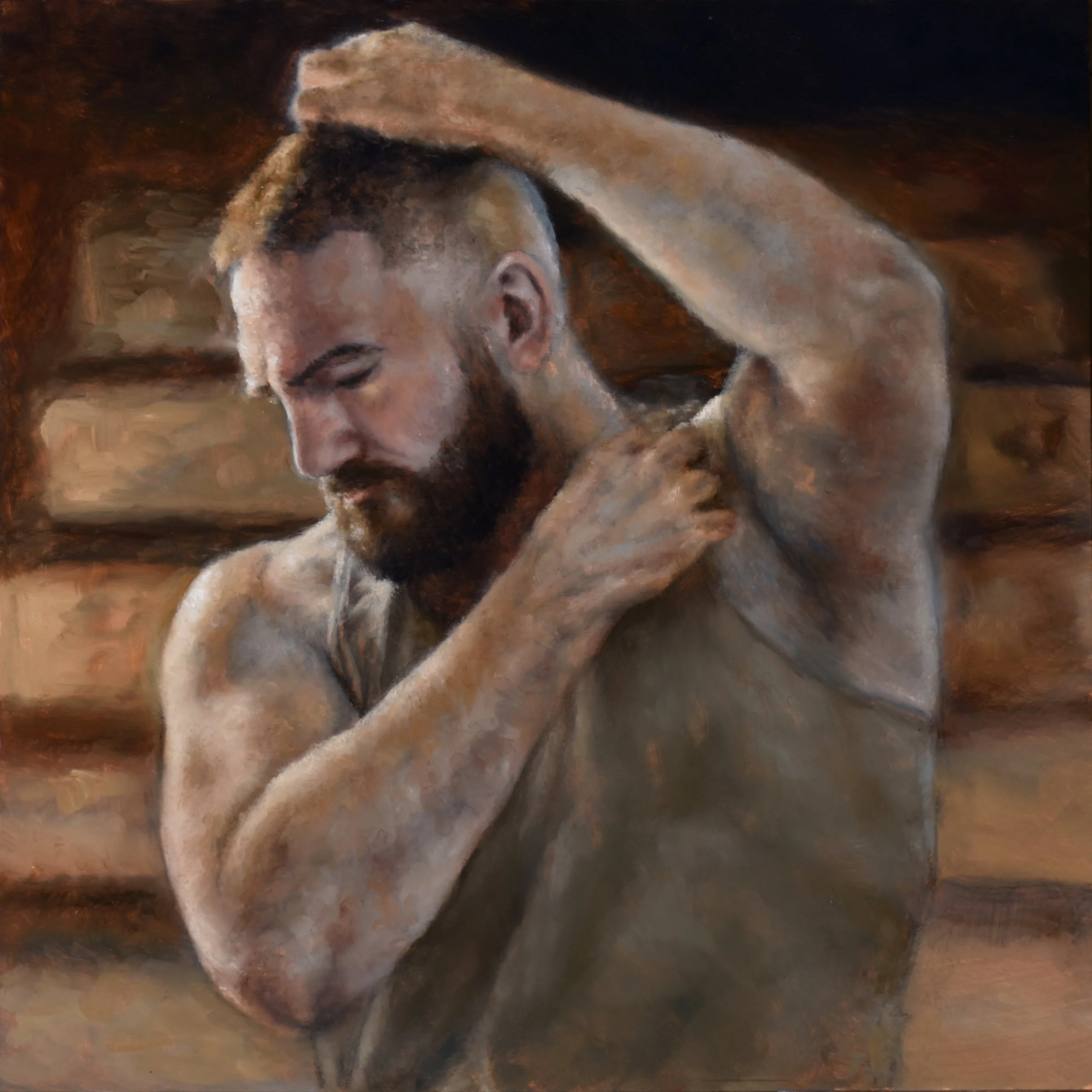 “Self portrait” 16x16