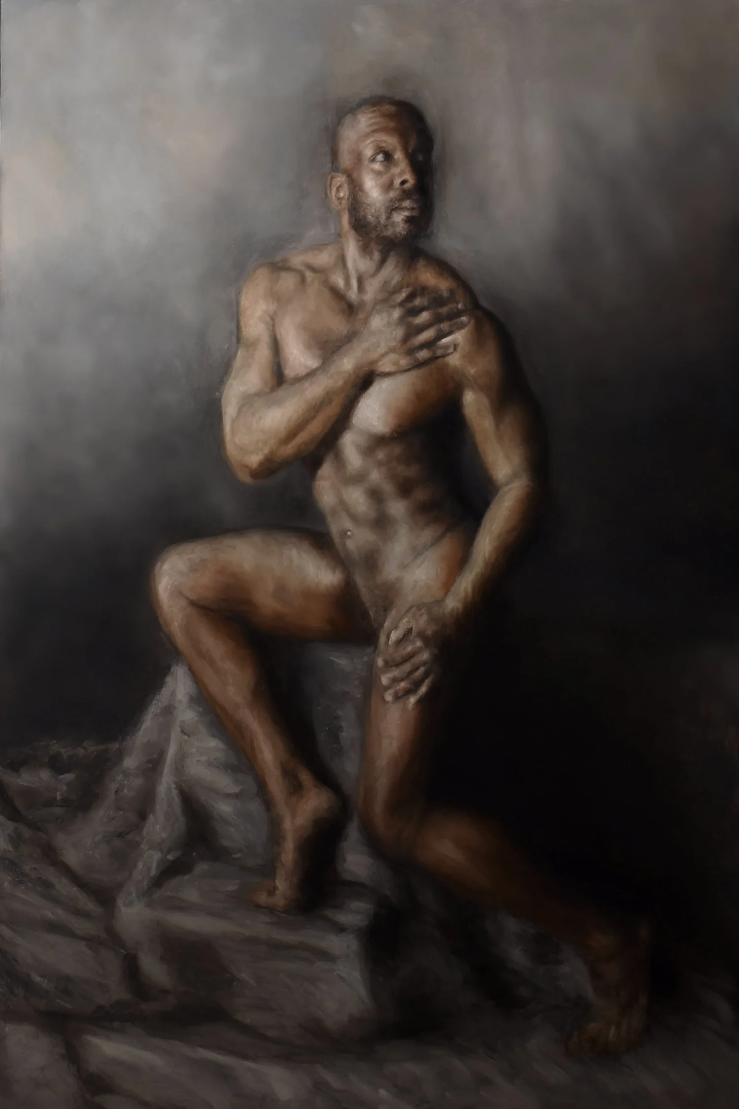 “Opening Pose” 24x36