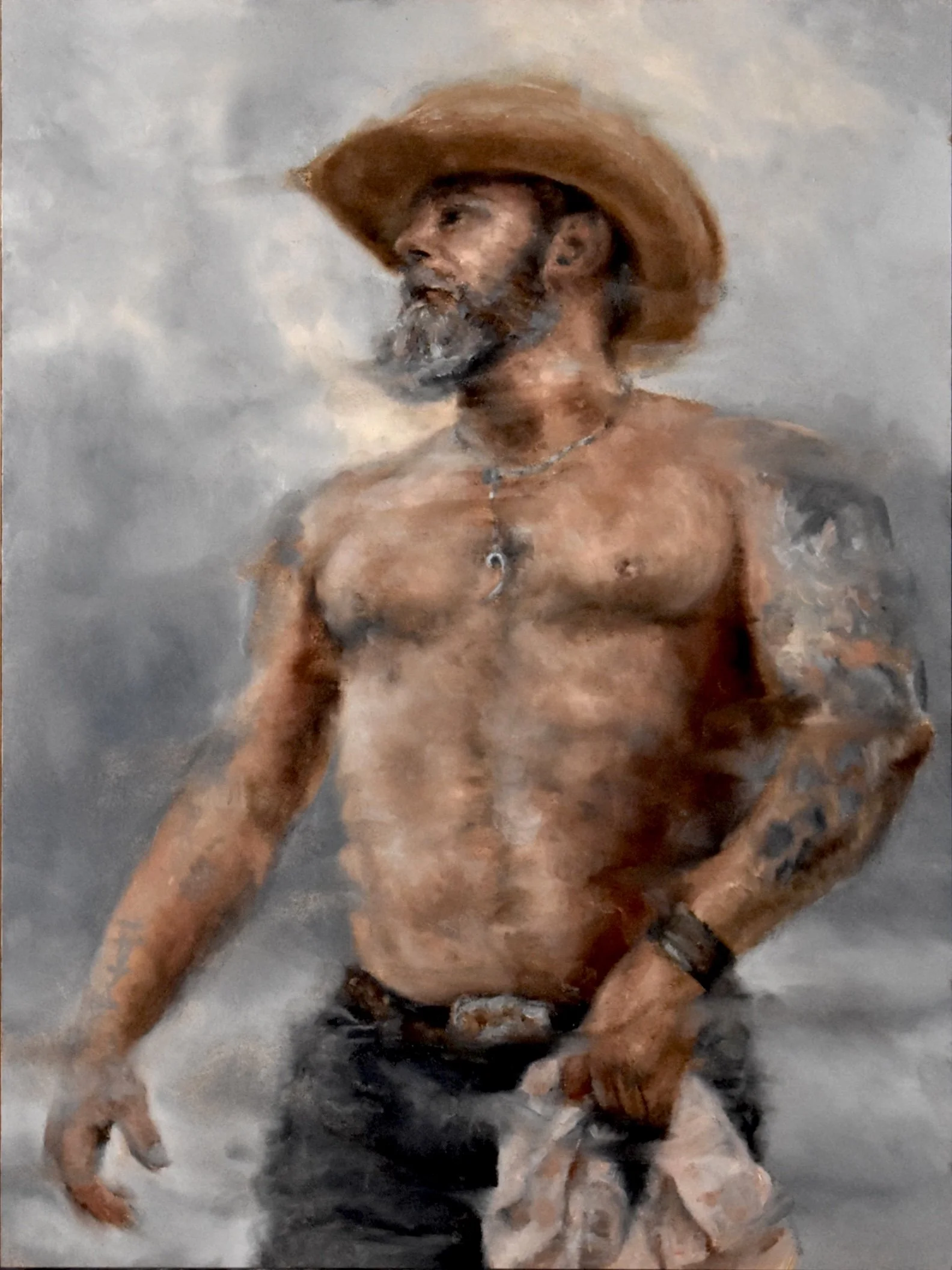 11x14 Print on Paper “Windy Cowboy”