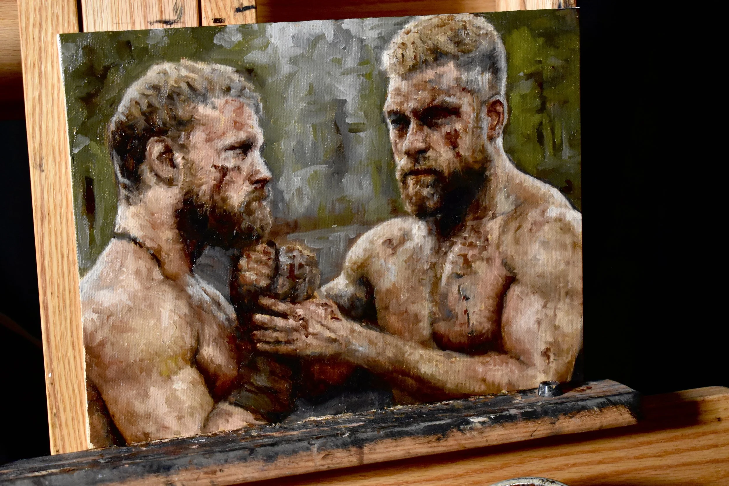 “Good Fight” 9x12